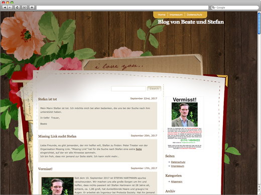 Blog Beate und Stefan für Alpha 07
